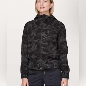 Lululemon Athletica Pack it Up Jacket in Black Camo. 10